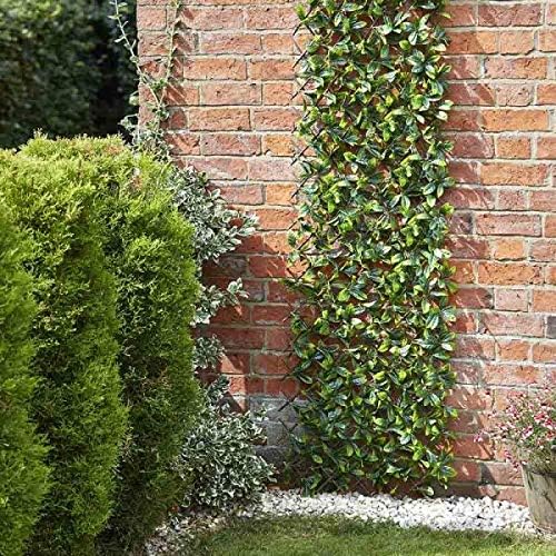 1.8m Artificial Lemon Leaf Trellis Privacy Screen
