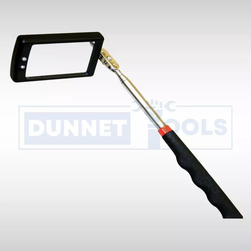 Telescopic LED Inspection Mirror 29–87cm Swivel Tool