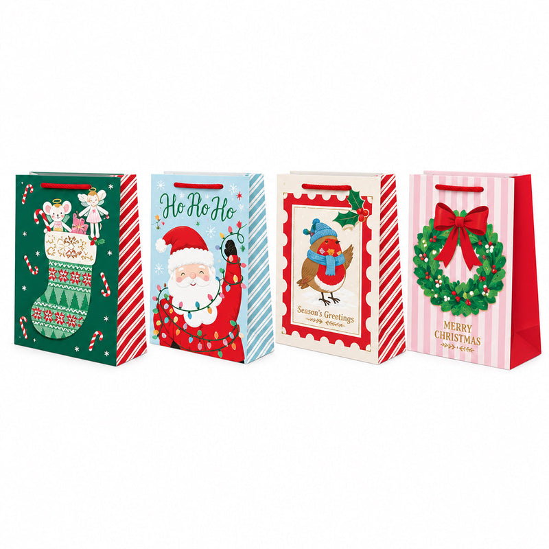 XL Christmas gift bag - assortment 3