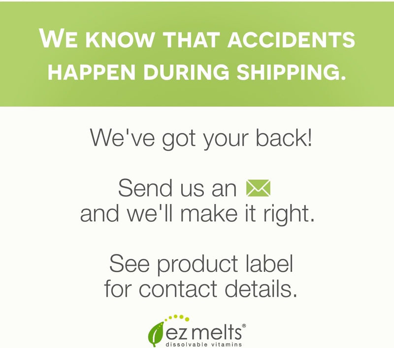 EZ Melts Dissolvable Folate 1,667 mcg | L-Methylfolate, Sugar-Free, 2-Month Supply