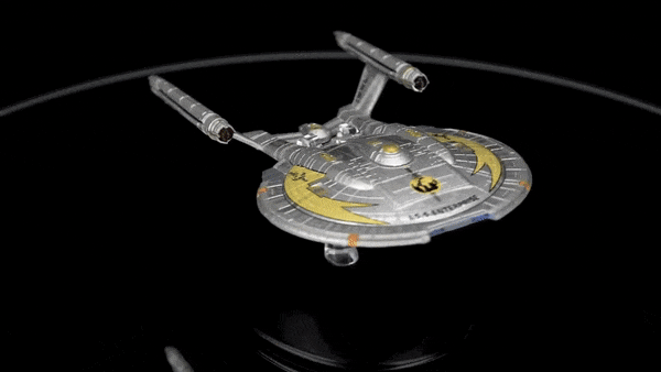 #02 I.S.S. Enterprise NX-01 Mirror Universe Model Die Cast Ship BONUS ISSUE M2 (Eaglemoss / Star Trek)