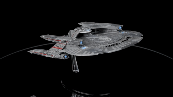 #05 U.S.S. Europa NCC-1648 Discovery Ships Model Diecast Ship (Eaglemoss / Star Trek)