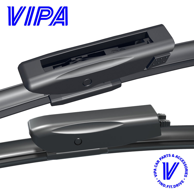 Citroen C4 Cactus Hatchback (2014 - 2018) Wiper Blades Set - Premium Windscreen Wipers