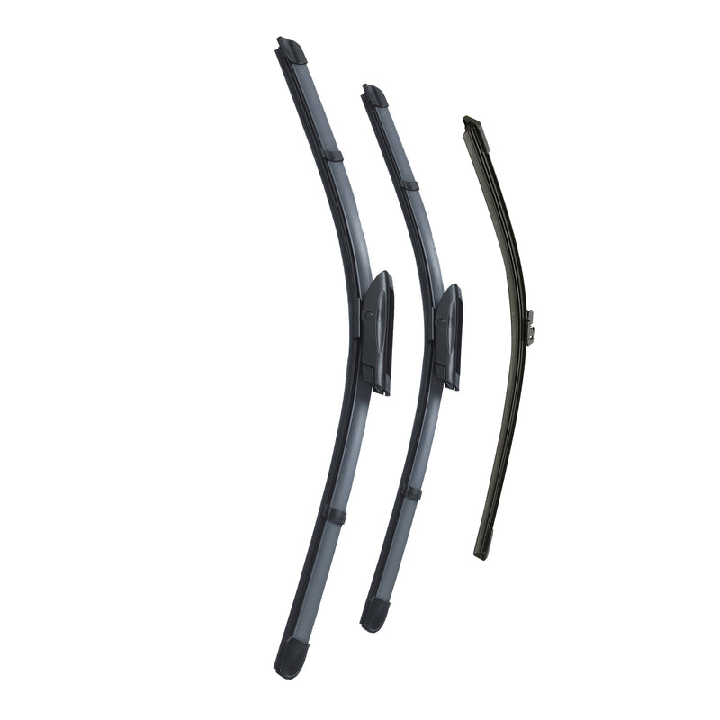 Renault Clio MK4 Hatchback Nov 2012 to Oct 2019 Front & Rear Wiper Blade Set