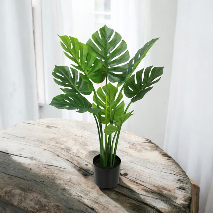 90CM ARTIFICIAL MONSTERA BONSAI TREE