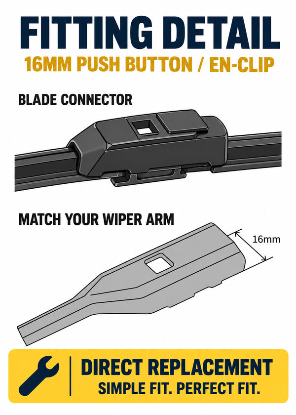 Audi A5 Coupe Front Wiper Blades | Jun 2007 onwards