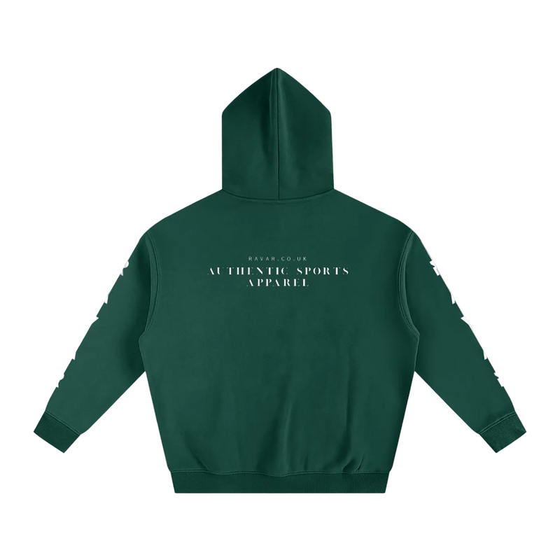 Ravar Arm-Print Heavyweight Hoodie