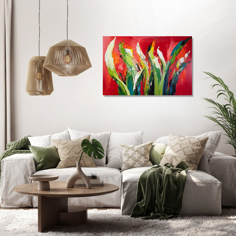 Leek Symphony Canvas