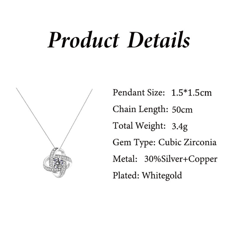 Light Luxury Minority Design Mother's Day Gift Four-leaf Clover Necklace