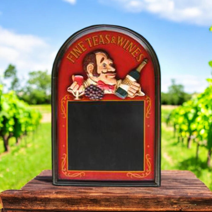 60X40CM WINE WAITER BLACK MENU BOARD