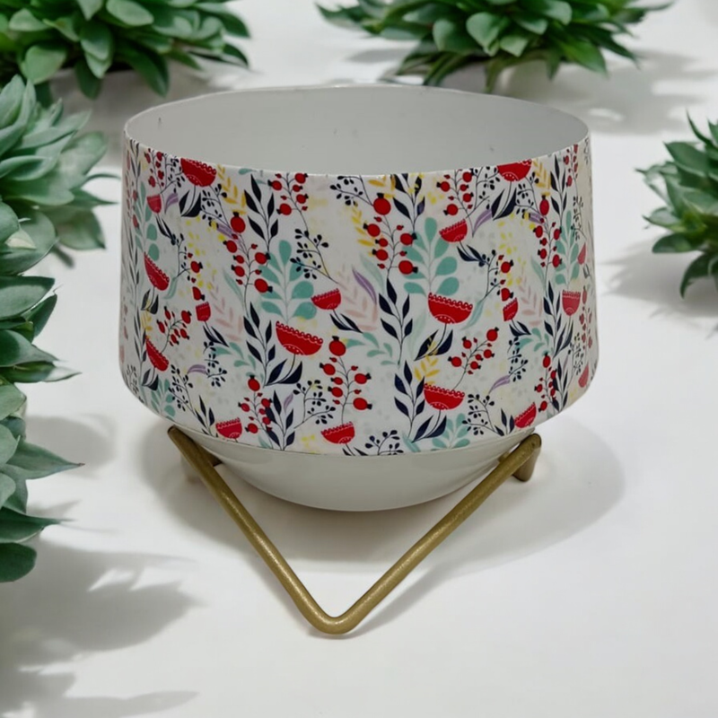 13CM PLANTER ON STAND