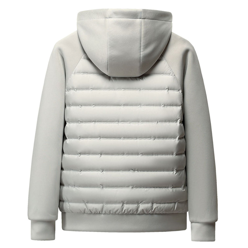 Women's Stitching Fashion Personality Down Jacket