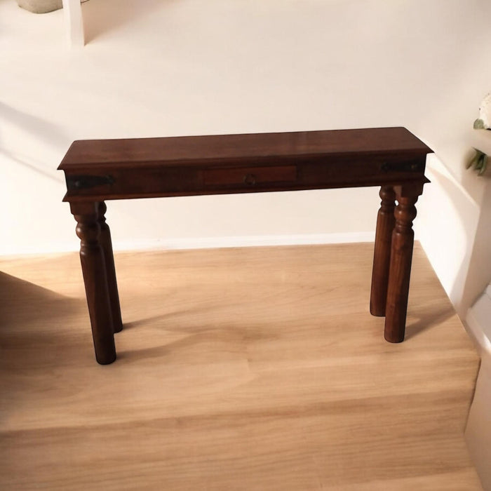 120CM WOODEN CONSOLE TABLE - 120x76x30 cm