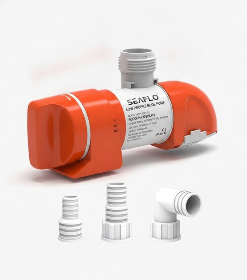 SEAFLO 24V 1100GPH 14C Low Profile Non-Automatic Bilge Pump