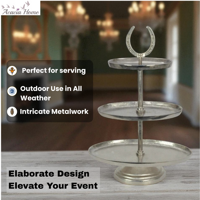 56CM 3 TIER CAKE STAND