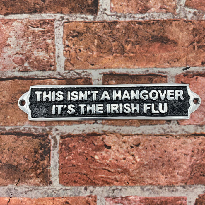 25CM ALUMINIUM THIS ISNT A HANGOVER SIGN