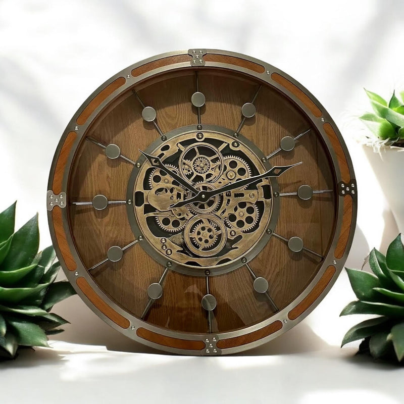 62CM GEAR CLOCK