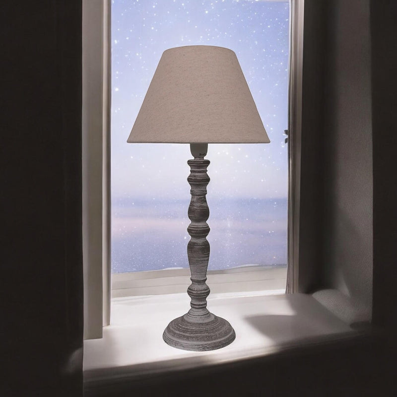 40CM LAMP AND SHADE