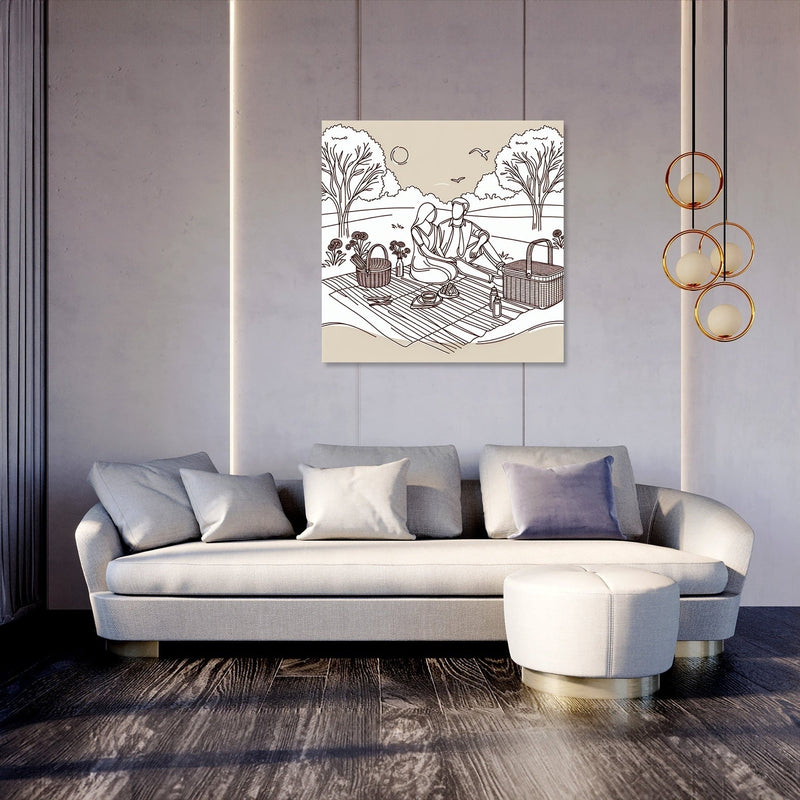 Picnic Moments Canvas