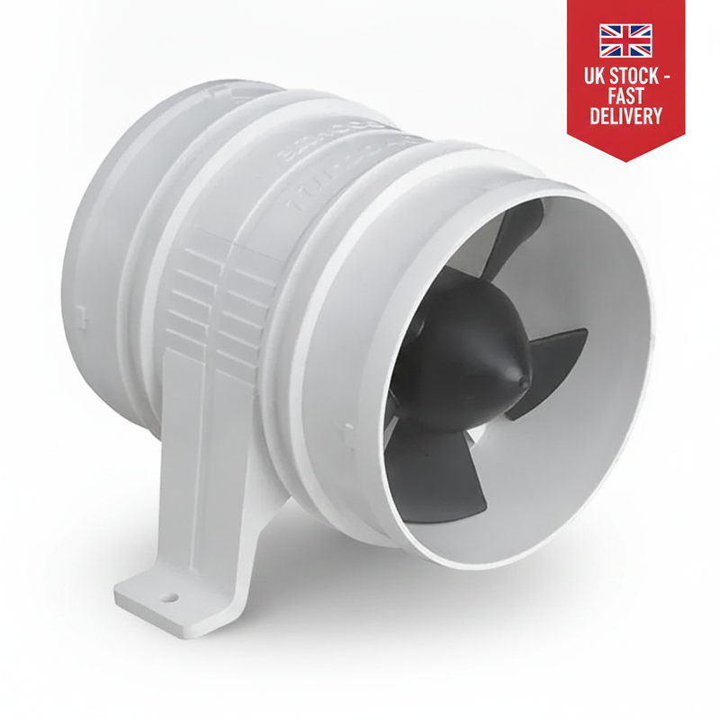 Attwood 1751-1 4in 24V In-Line Bilge Blower 235 CFM