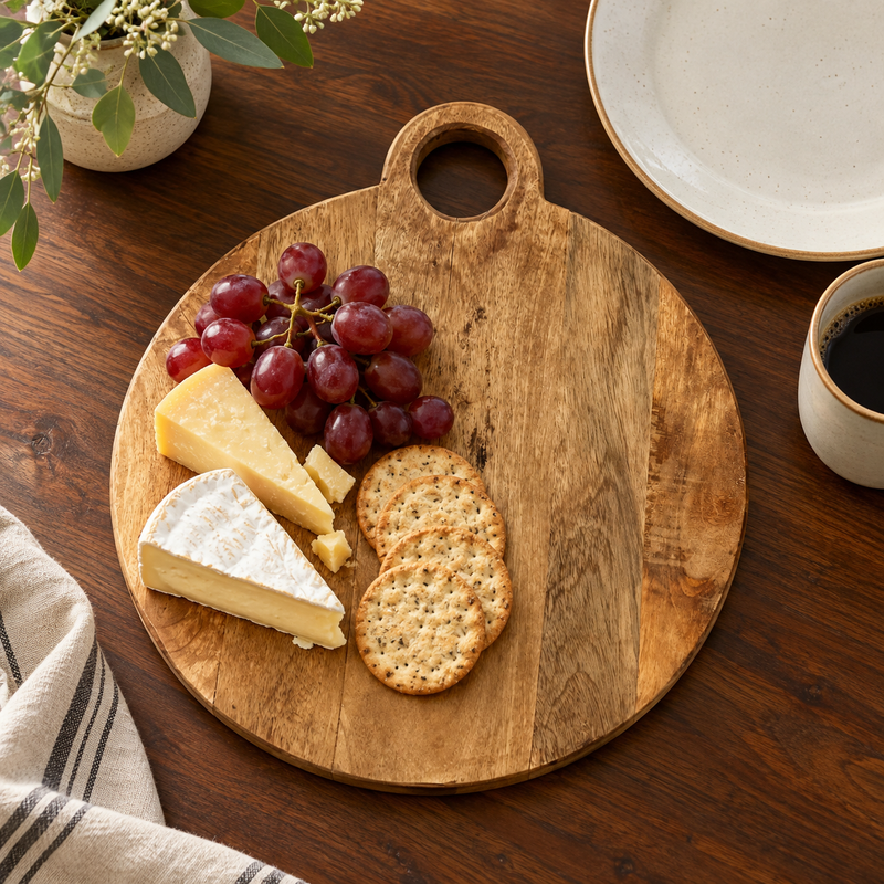 Large Bamboo Chopping & Cheese Serving Board
