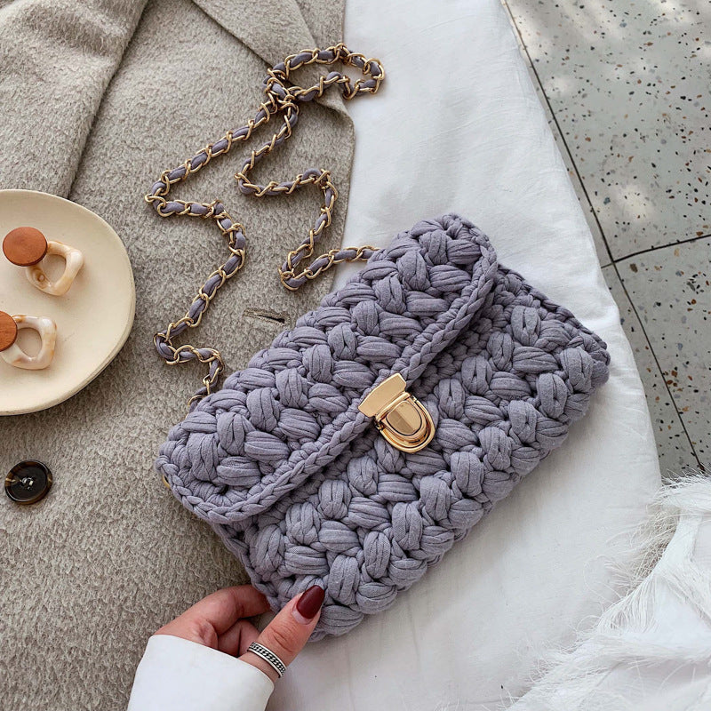 Hand-woven bag