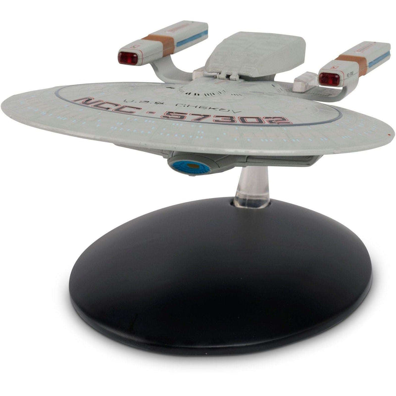#110 U.S.S. Chekov Springfield Class Model Die-Cast Ship (Eaglemoss / Star Trek)
