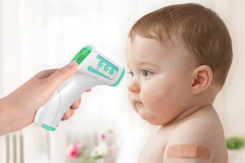 Maile Infrared Forehead Thermometer LCD Display Certified