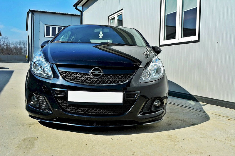 Maxton Design - FRONT SPLITTER OPEL CORSA D (FOR OPC / VXR)