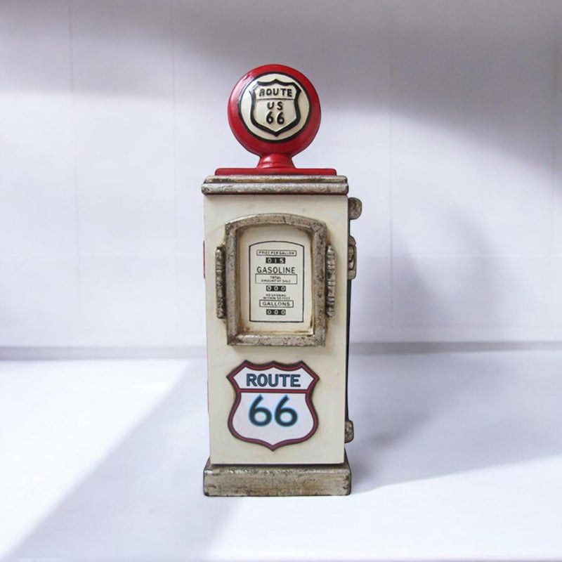 48CM RED & WHITE WOODEN KEY BOX