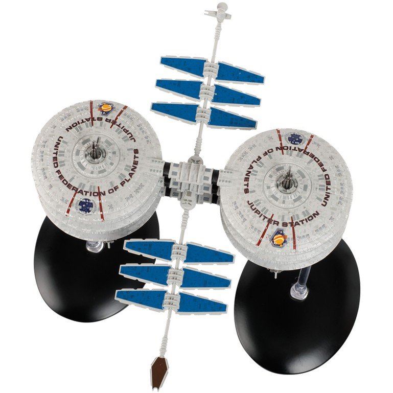 #28 Jupiter Station Model Diecast Ship SPECIAL ISSUE (Eaglemoss / Star Trek)