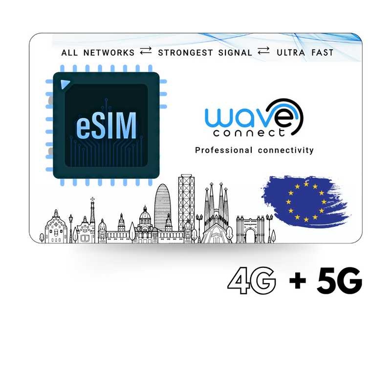 Europe eSIM 1 GB / 1 Month