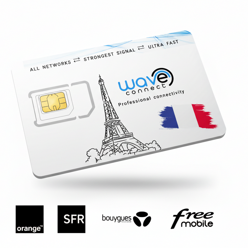 France Quad Network 12 GB / 12 Months