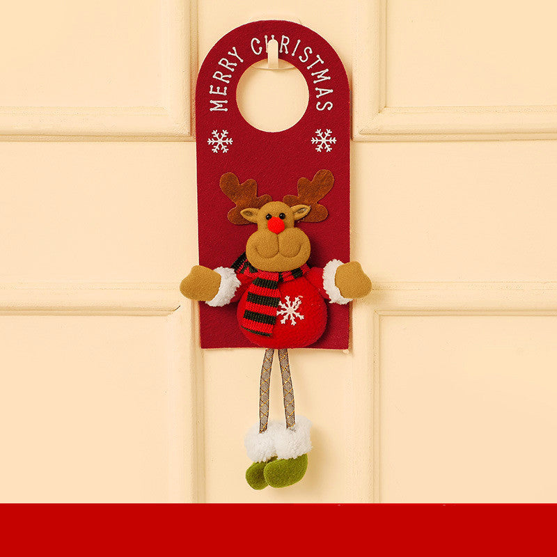 Fashion Cute Cartoon Making Christmas Decorations