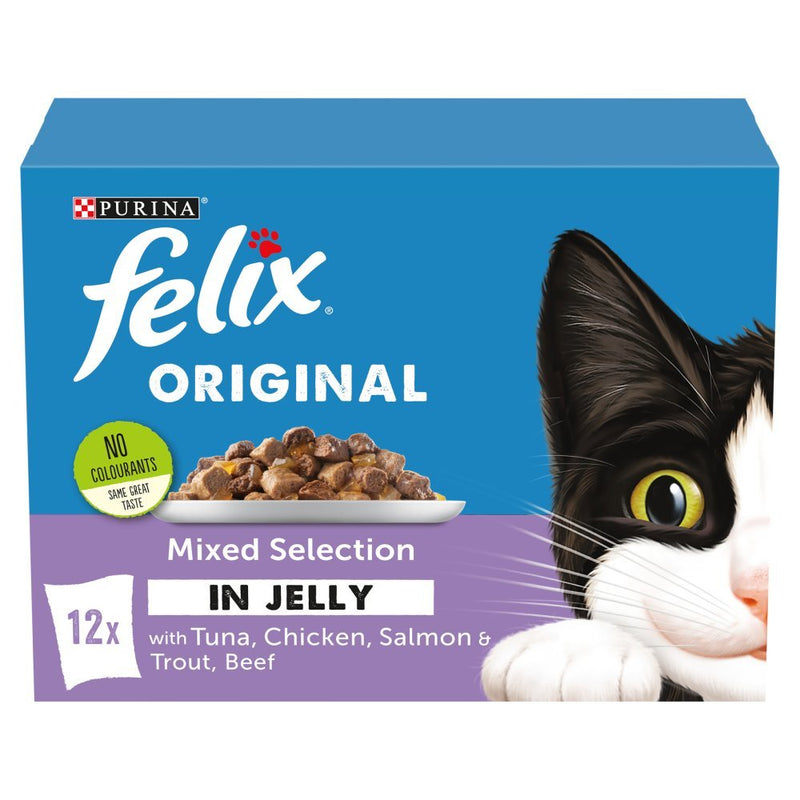 Felix Original Mixed Selection in Jelly 12x85g PMP (Case of 4)