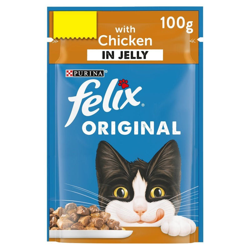 FELIX Original with Chicken in Jelly PMP 85g (Case of 26)