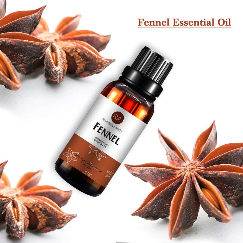 Fennel Essential Oil 30ml – 100% Pure Organic Fennel for Diffuser, Massage & Skin Care