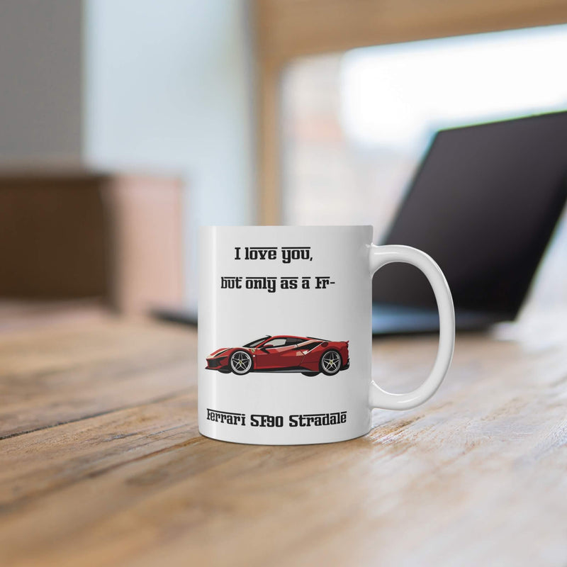 Ferrari SF90 Mug – Funny Gift for Car Lovers