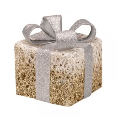 Three Piece Christmas LED Present Gift Box Decoration