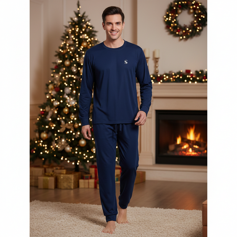 Men's Pyjama Set for Comfort – Luxurious Soft Nightwear for Ultimate Relaxation