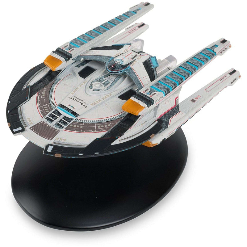#09 U.S.S. Europa NCC-97640 Europa-Class Battle Cruiser Diecast Model Ship STO (Star Trek / Eaglemoss)