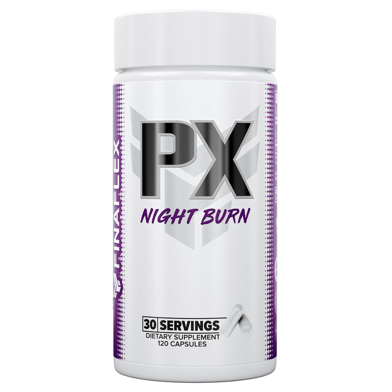 FINAFLEX PX Night Burn - Non-Stimulant Fat Burner | 120 Capsules