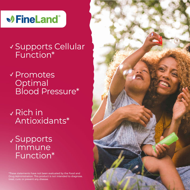FineLand Pomegranate Extract 20:1 - 8,000 mg per Serving | 40% Ellagic Acid | 120 Veg Caps