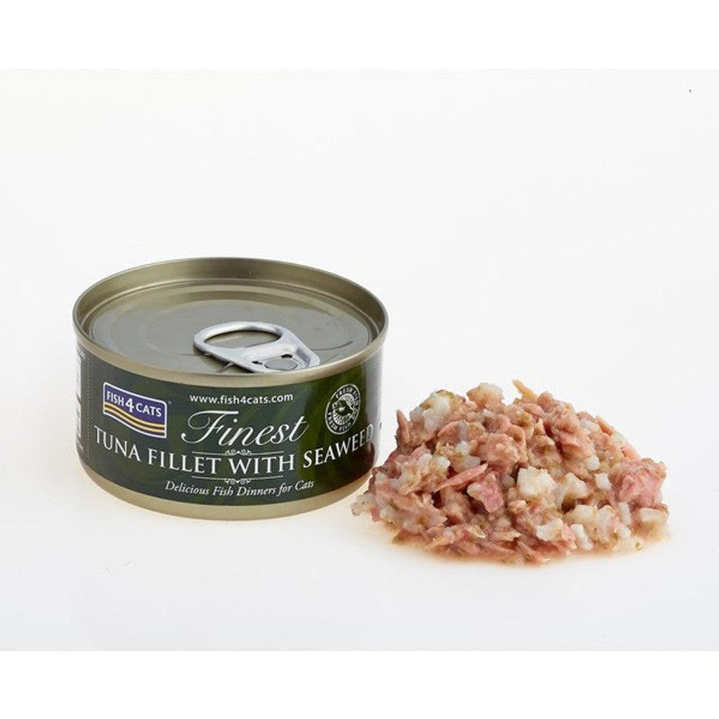 Fish4Cats Finest Tuna Fillet With Seaweed BUY 9 GET 1 FREE!