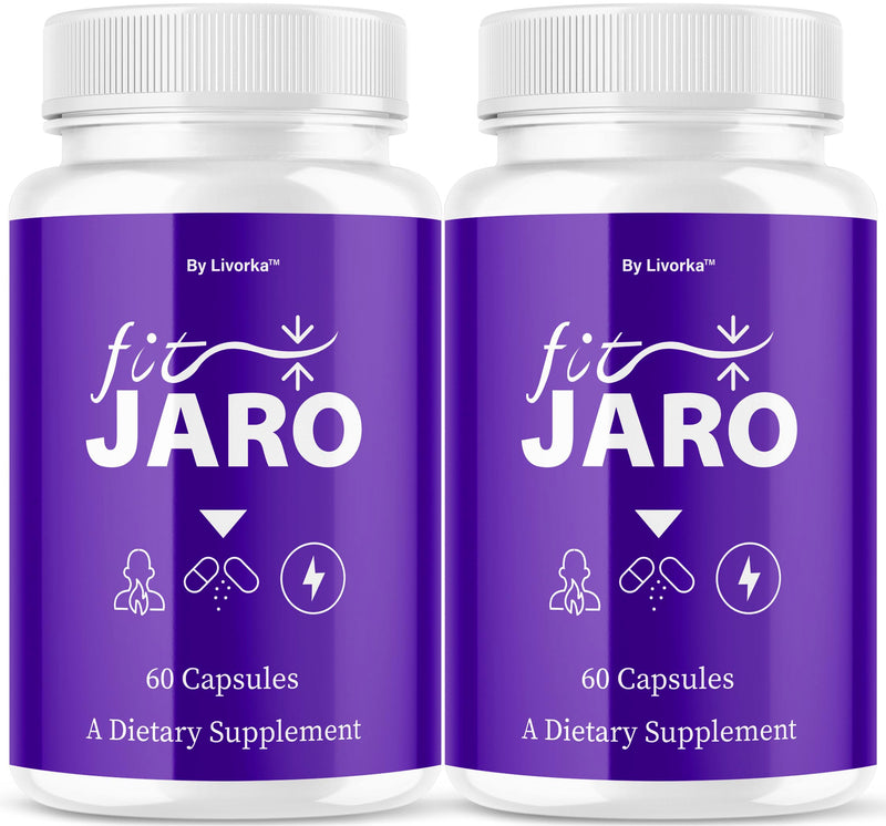 (2 Pack) FitJaro Advanced Formula – Maximum Strength Capsules & Pills, Premium All-Natural, 120 Capsules