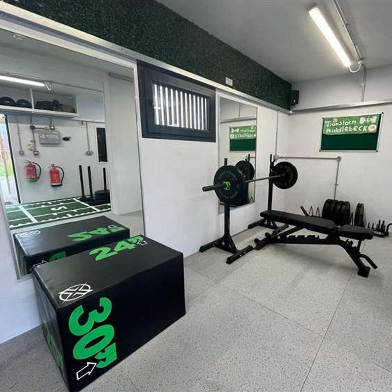 Sprung Konnecta Snowflake Premium Self-Locking Gym Flooring Mat - 20mm