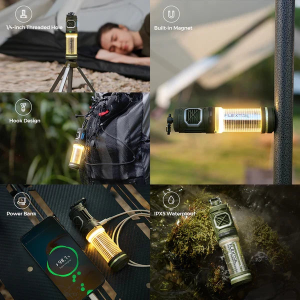 Flextail Tiny Repel 3-in-1 Mosquito Repellent Camping Lantern