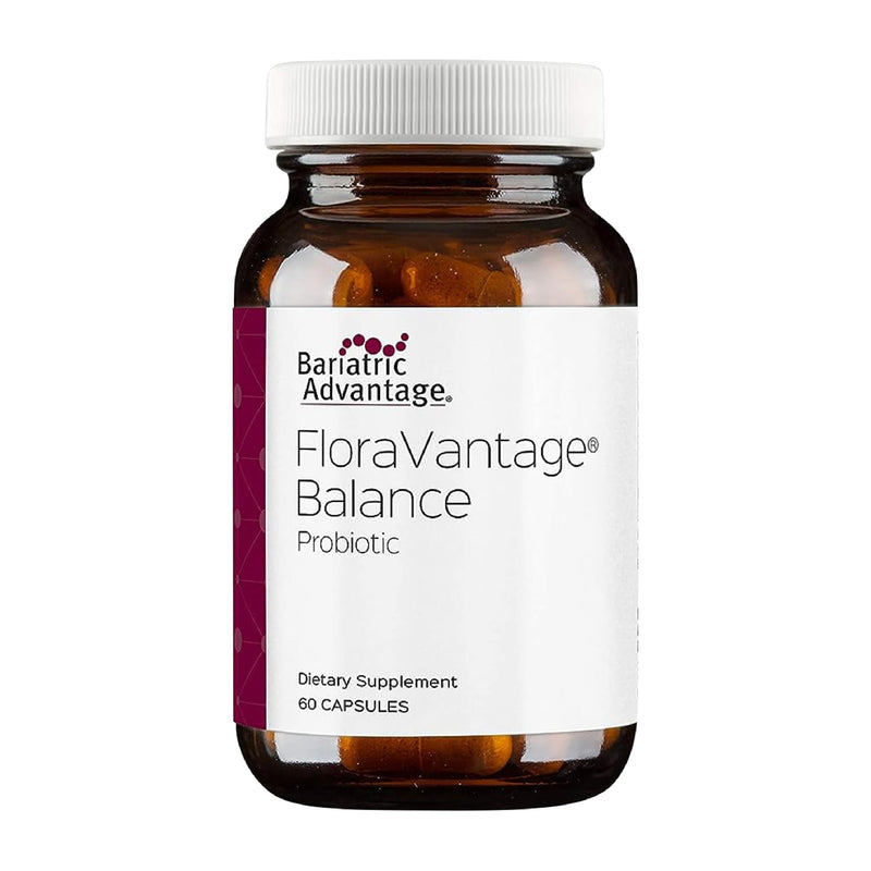 Bariatric Advantage FloraVantage Balance Capsules – Probiotic for Bariatric Surgery Patients (60 Count)