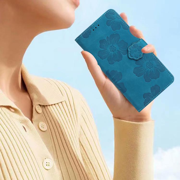 Flower Embossing Pattern Leather Phone Case, For iPhone Air, For iPhone 16 Pro Max, For iPhone 16 Pro, For iPhone 16 Plus - InStock