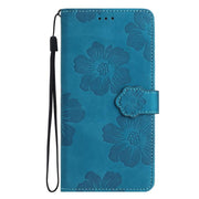 Flower Embossing Pattern Leather Phone Case, For iPhone Air, For iPhone 16 Pro Max, For iPhone 16 Pro, For iPhone 16 Plus - InStock